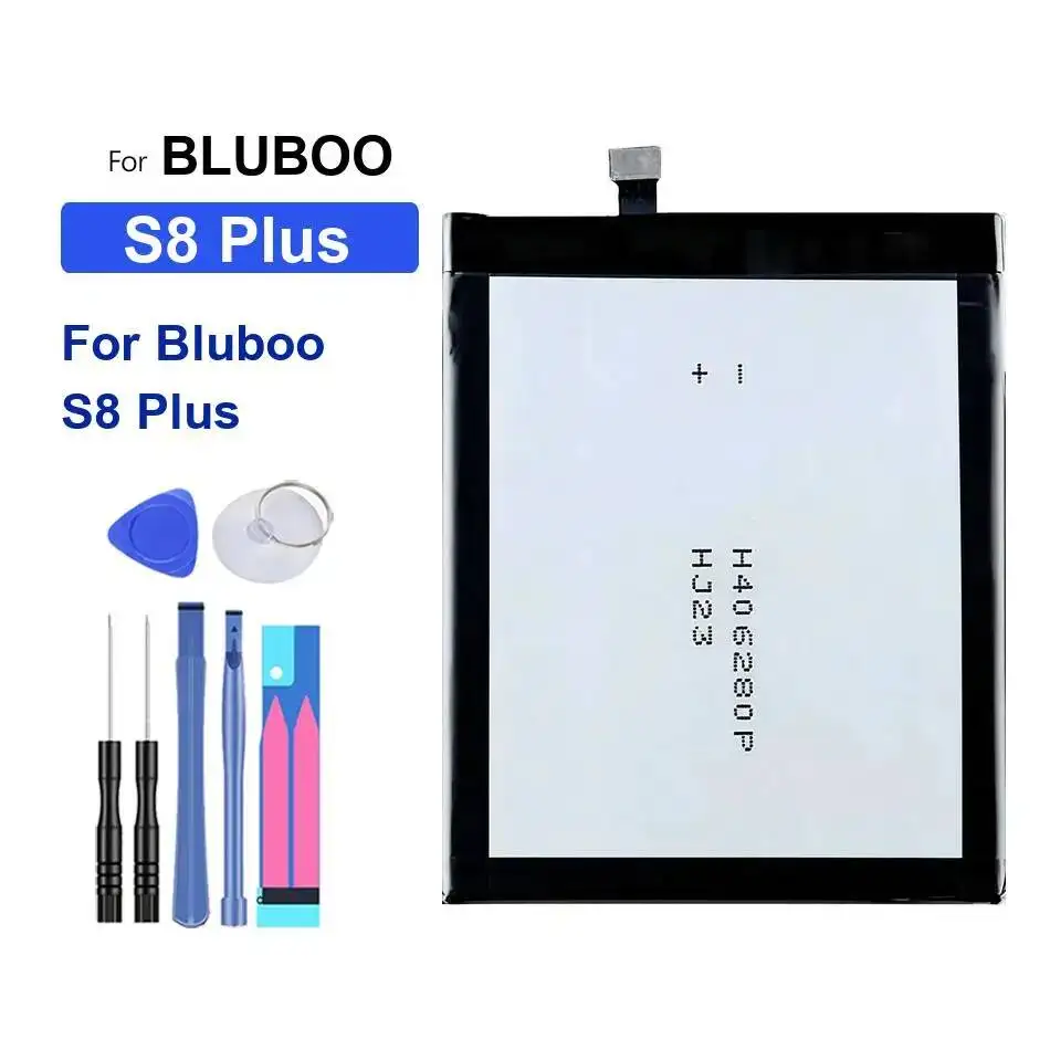 

Safe Lightweight For Bluboo S8 Plus Mobile Phone Battery 3600Mah