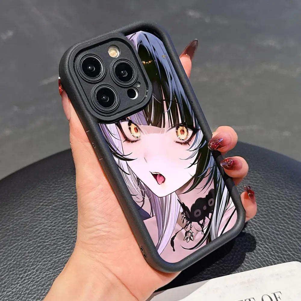 

Holo Shiori Novella Thicken TPU Mobile Phone Case for iPhone 17 16 15 14 13 12 11 Air Pro Max Plus Colorful Cover