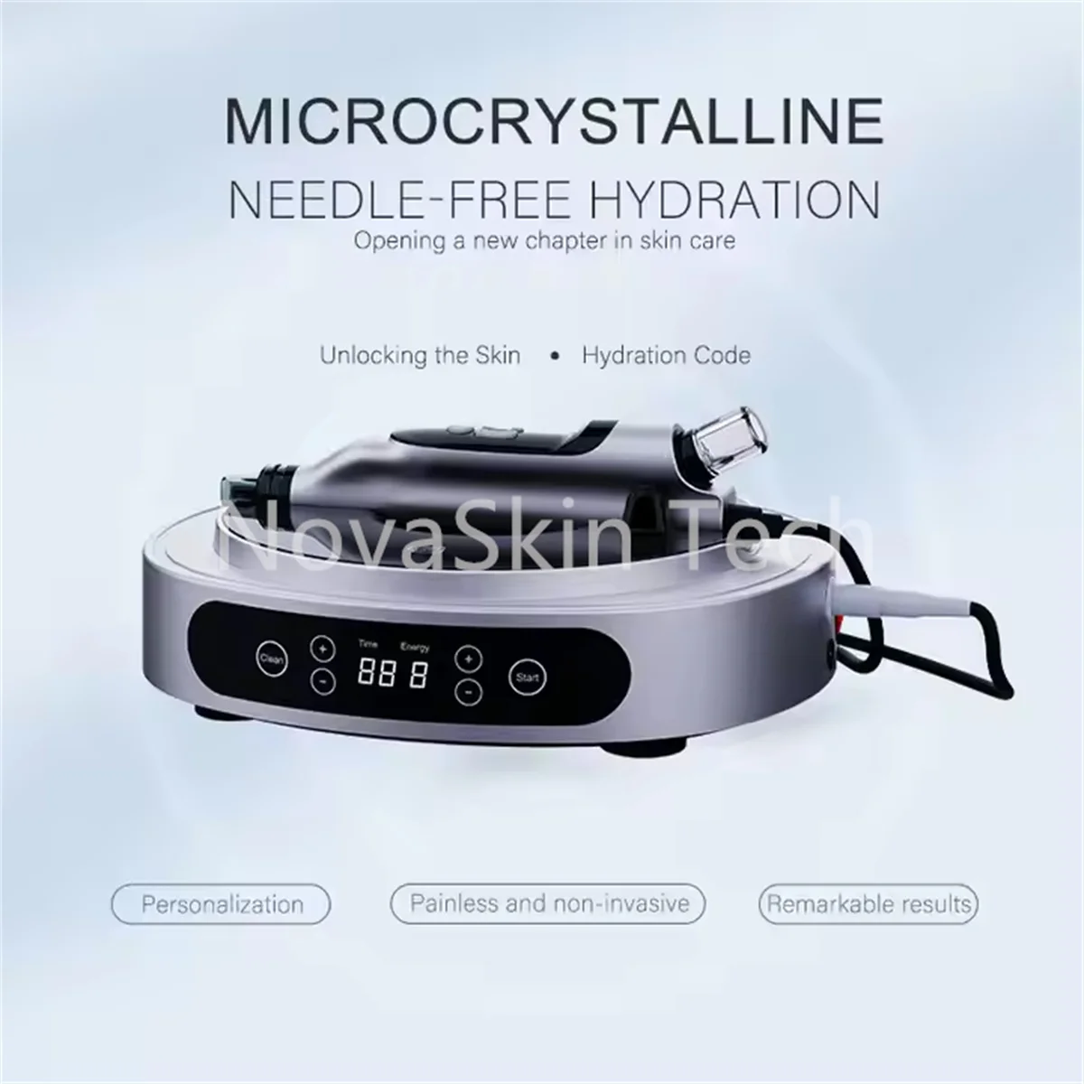 2025 New EMS Mesoderm I7 Hydration Painless deep import skin cleansing Face Lifting Anti-aging Moisturizer Acne Removal Machine