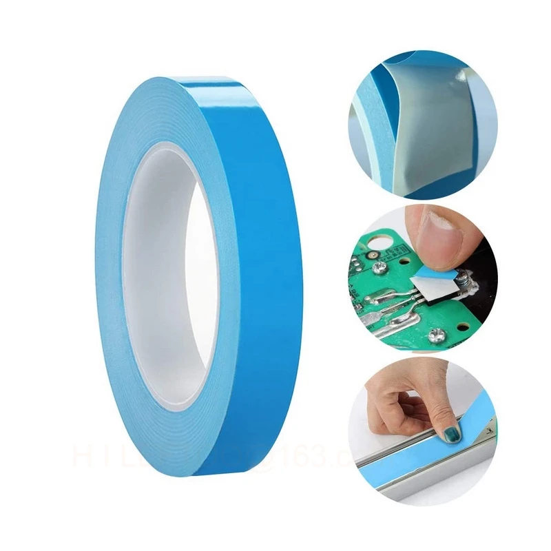 

Double Side Thermal Adhesive Tape High Performance Thermally Conductive Tape Cooling Heatsink Pad Apply for Coolers Heat Sink