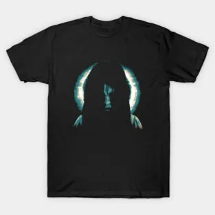 The Ring Print T-shirt Oversized Unisex Streetwear Trendy Cotton Fashion Street Casual Fashion Street hot product Couples soft