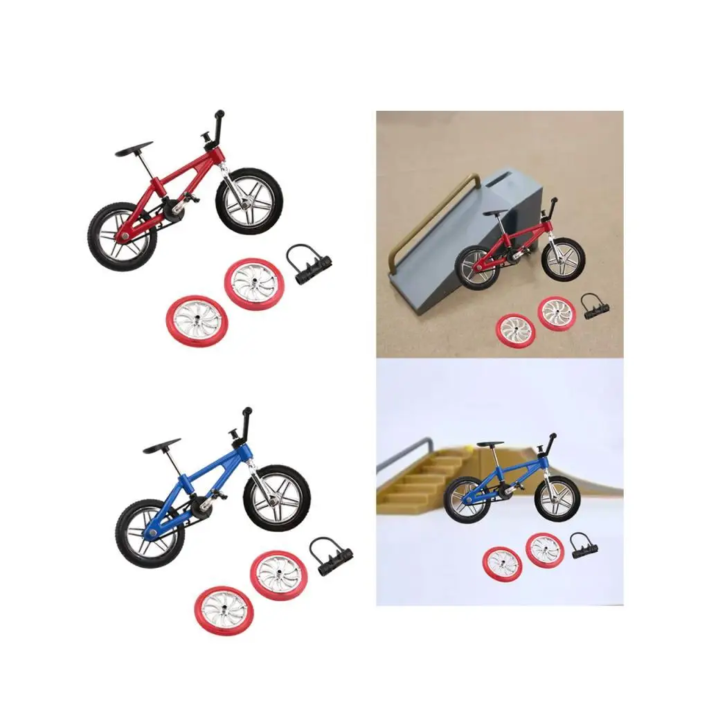 Finger Bike Toys for Kids Adults Hand Eye Coordination Toys Gifts Decoration Novelty Educational Toys Mini Finger Toy Sport Game