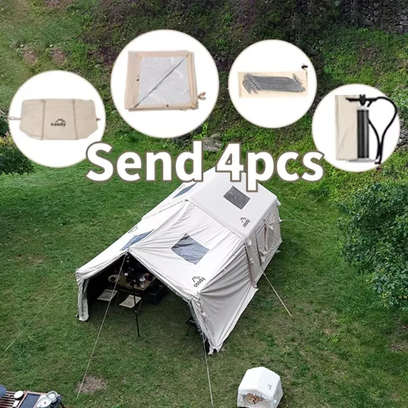 

8.0 Pro Inflatable Big Glamping Tent Factory Price Air Tent Outdoor Camping