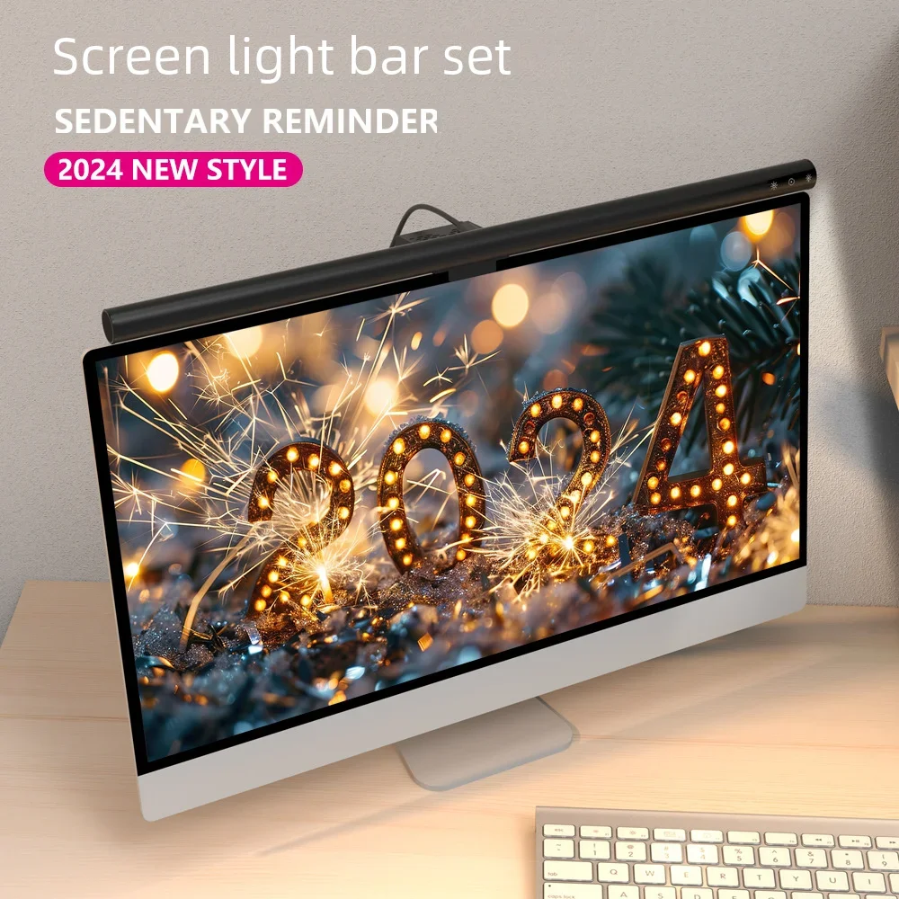 40CM USB Powered Monitor Light Bar for Workspace, Dimmable , Touch Control Computer Monitor Lamp for Desk/Office/Home/Game