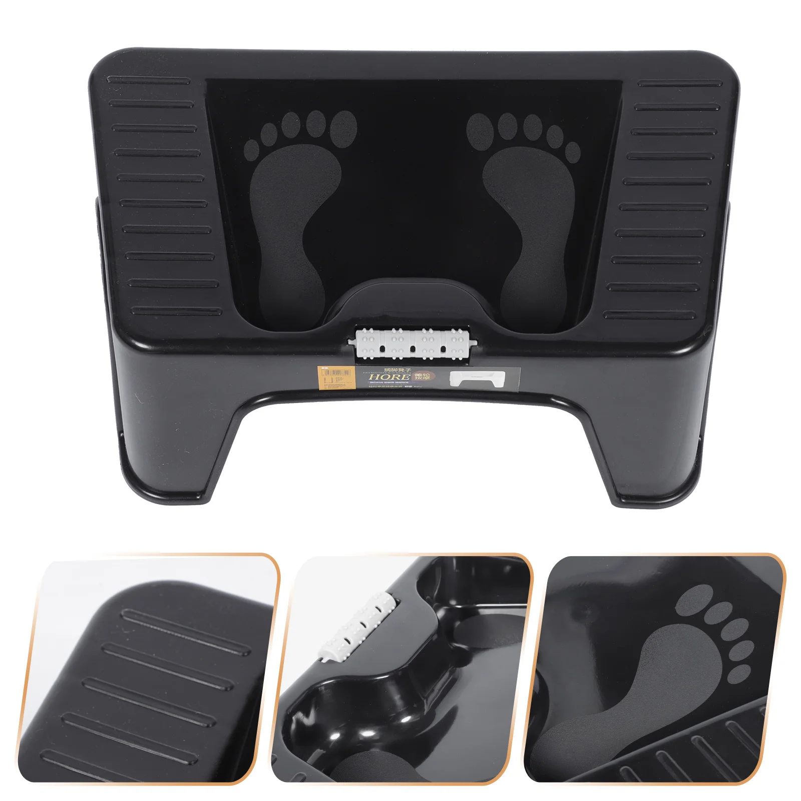 

1pc Footstool For Footstool Simple Foot Rest Stool With Massage Function Bathroom Toilet Step Stool Home Use
