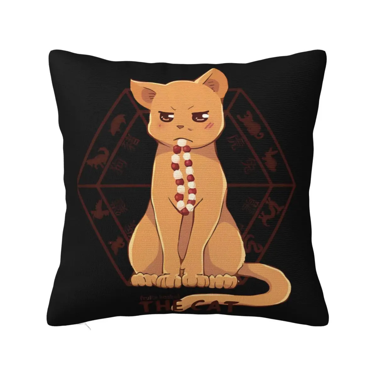 Kyo The Cat Feminine Dakimakura Pillow Covers 45X45 Cushions Cover Pillow Case Pillow Cover