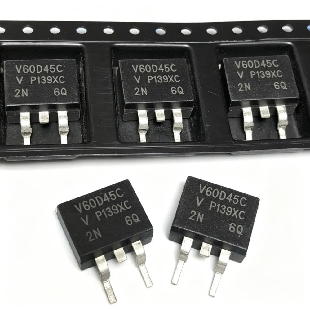 5PCS 25TTS08S APG120N12T 120A 120V GB19NC60K MN638S T2535-800G 800V 25A V60D45C 45V 60A TO-263