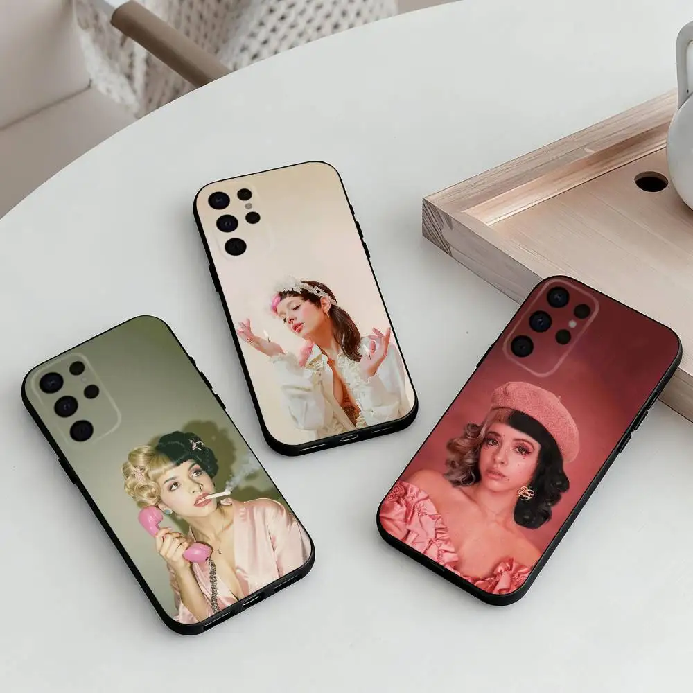 

Singer M-M-Melanie Portals M-Martinez Phone Case For Samsung S25,S24,S21,S22,S23,S30,Ultra,S20,Plus,Others Soft Black Case