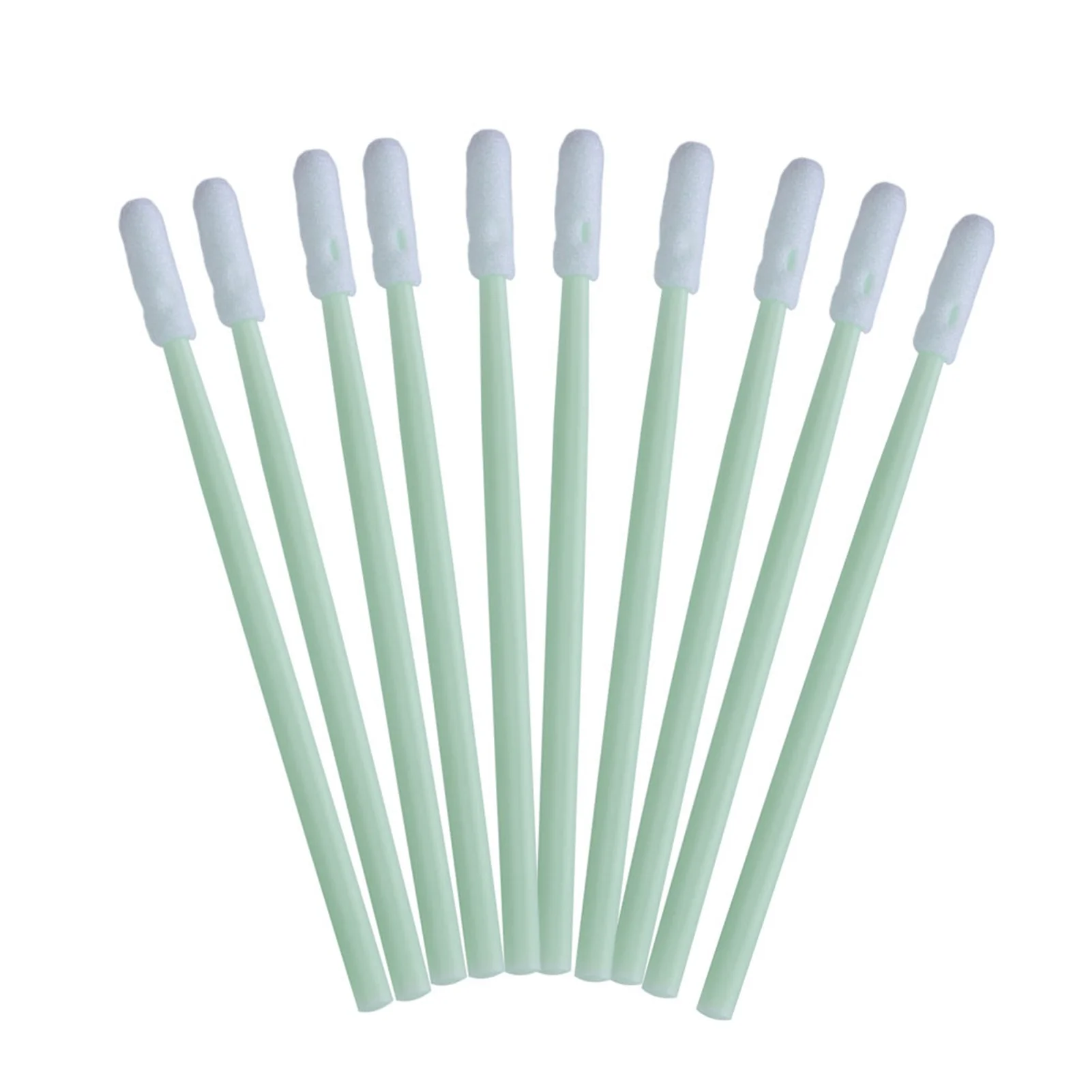 100pcs Anti static Foam Cleaning Swabs Round Tip Stick For Printer Disk Lens