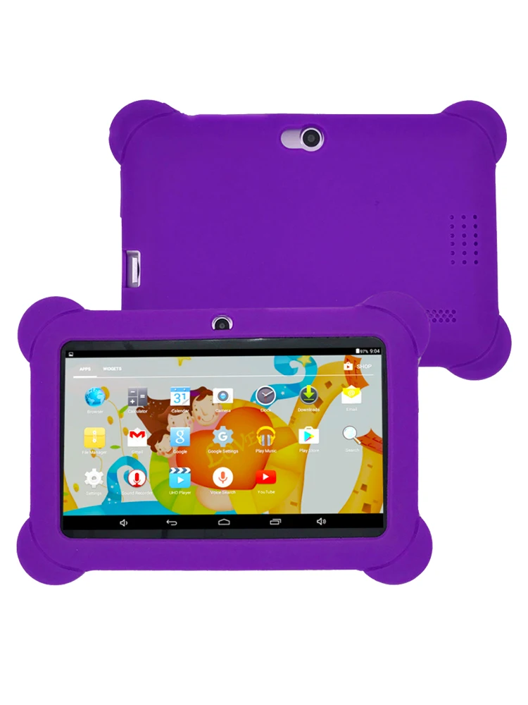 7 Inch 4GB 64GB Learning Tablet for Kids Android 14 Kids Tablet Toddler Educational Toy Gift for Children HD Dual Cameras