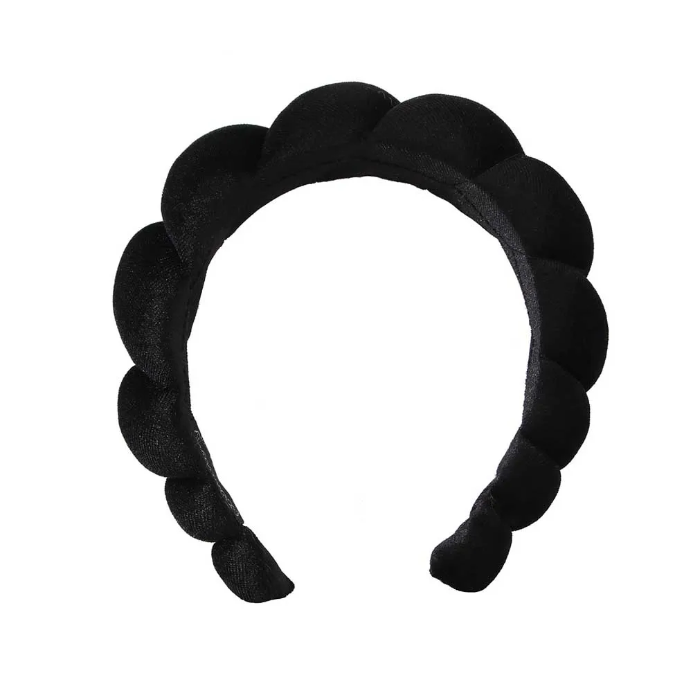 1pc Towel Headband Sponge Hairband Spa Headbands For Women Skincare Headband