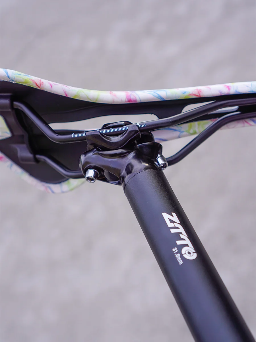AliExpress ZTTO Bicycle Dual Bolt 27.2 28.6 31.6 Seat Post 13mm Offset Seatpost Aluminum Alloy MTB Road Cycling Bike Saddle Tube 350mm