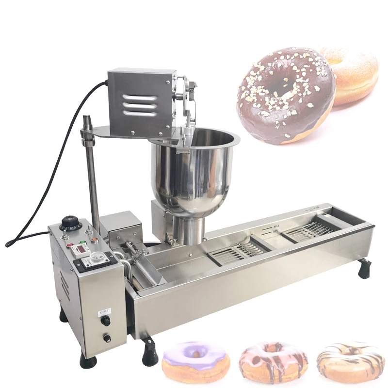 

Donut Machine Fully Automatic Fryer Cake Shop Dessert Shop Fryer Machine