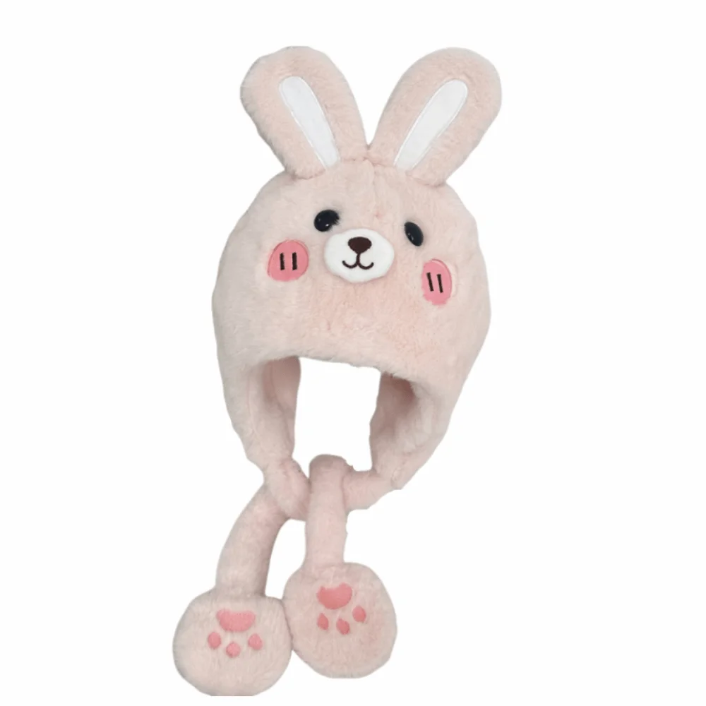 

Kawaii детская шапка для защиты ушей, ветрозащитный детский пуловер с ягненком, сохраняет тепло, креативный шарф с капюшоном в виде капибары, осень и зима