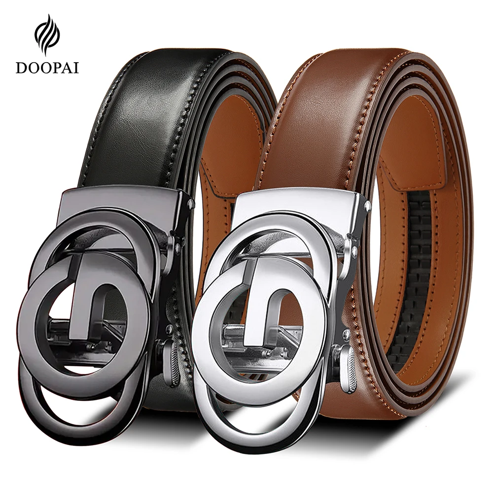 

Men Leather Belt Automatic Buckle Belt Fashion Alloy Belts Genune Leather Luxury Belts for Men Business Luxury Designer Clothes