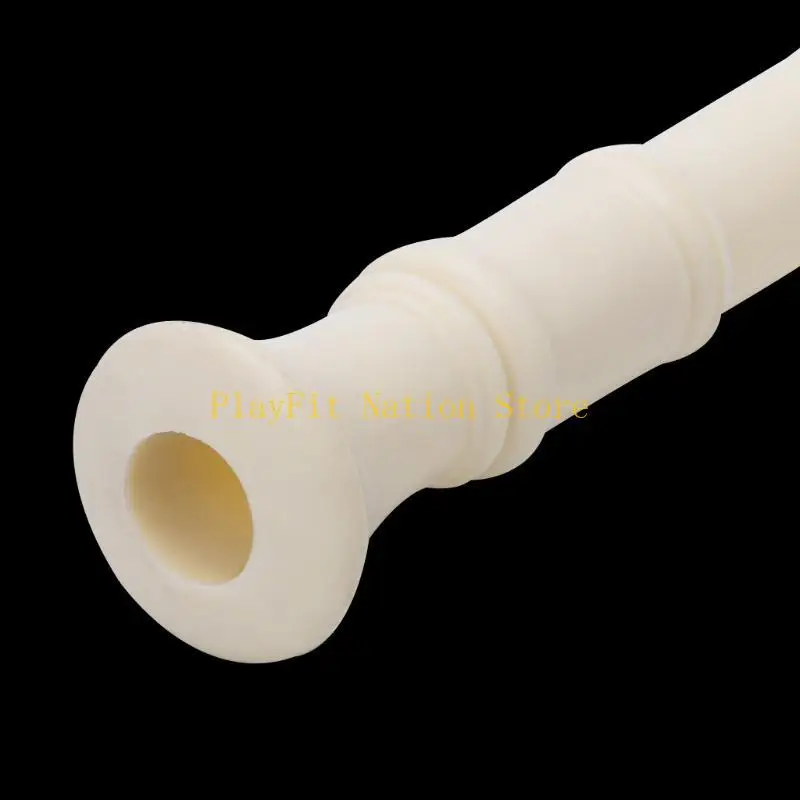 242f Strumento plastica Musical Soprano Registratore Flauto lungo 8 buche