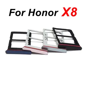 Bilashmart SIM Card Trays Huawei Honor X8 SIM Slot Holder Adapter Socket Replacement X30i Play 6T Pro TFY LX1 TFY LX2 TFY LX3