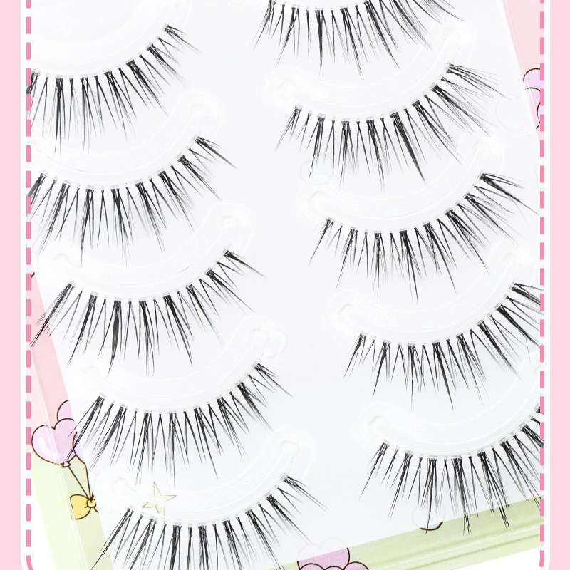 ドリームディアつけまつげ A タイプまつげアップグレードされたまつげ V 字型スパイクまつげ自然にソフトメイクまつげエクステンション