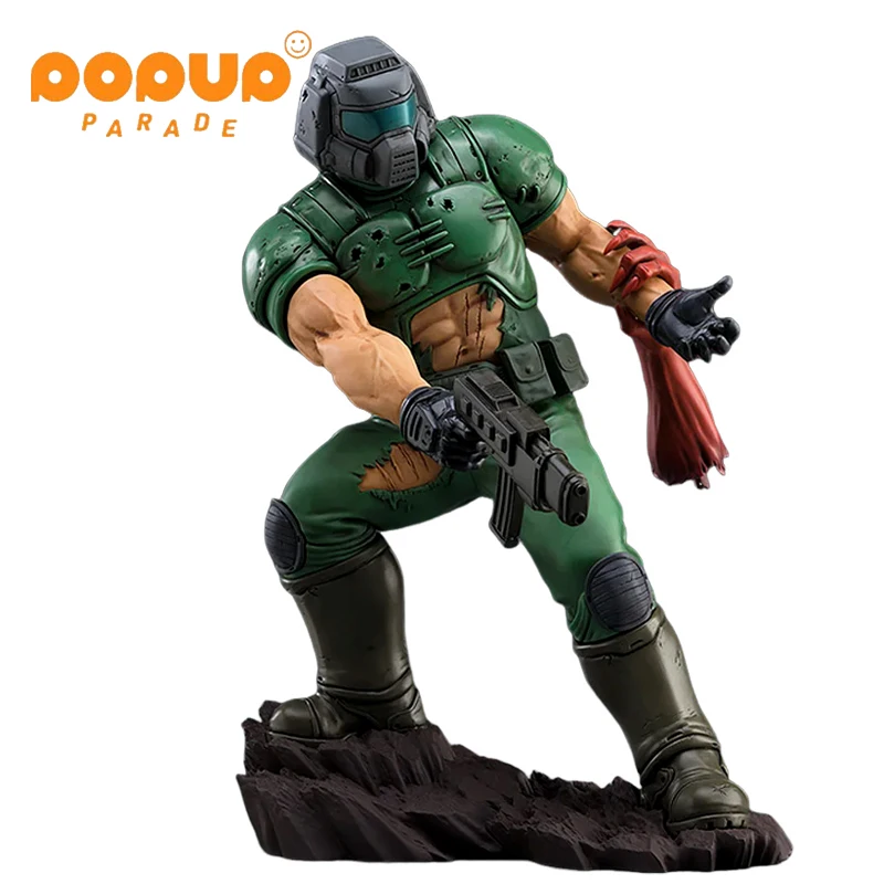 

Original Good Smile POP UP PARADE SP Doom Action Anime Figure PVC 20CM Genuine Collectible Model Dolls Statuette Ornament Gift