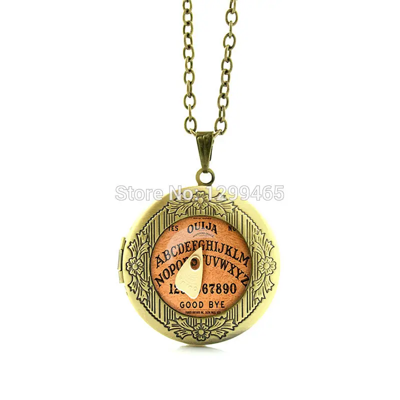 Maxi Necklace Collares Collier Elegant And Charming Style Cothic Ouija Board Pendant Antique Spirit World Souvenirs Gift N 1053