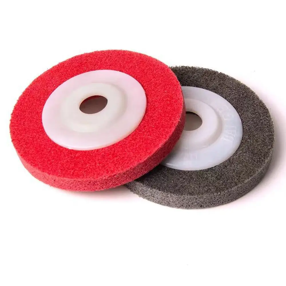 High Density Nylon Fiber Buffing Disc For Metal Surface Polishing Angle Grinder Rust Removal Stainless Steel Abrasive