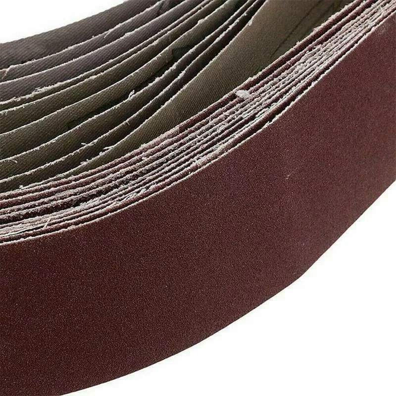 10แพ็ค686X50มม.เข็มขัดขัดอลูมิเนียมออกไซด์Sander Sanding Belt