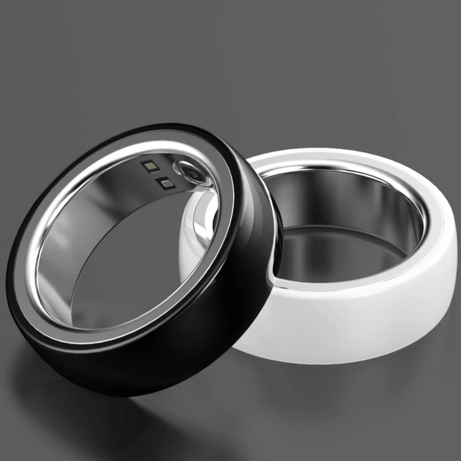 Nano Ceramic Health Monitor Smart Ring Multi-Functional Blood Oxygen Sleep Monitor Health Tackers Waterproof Bracelet Men Women