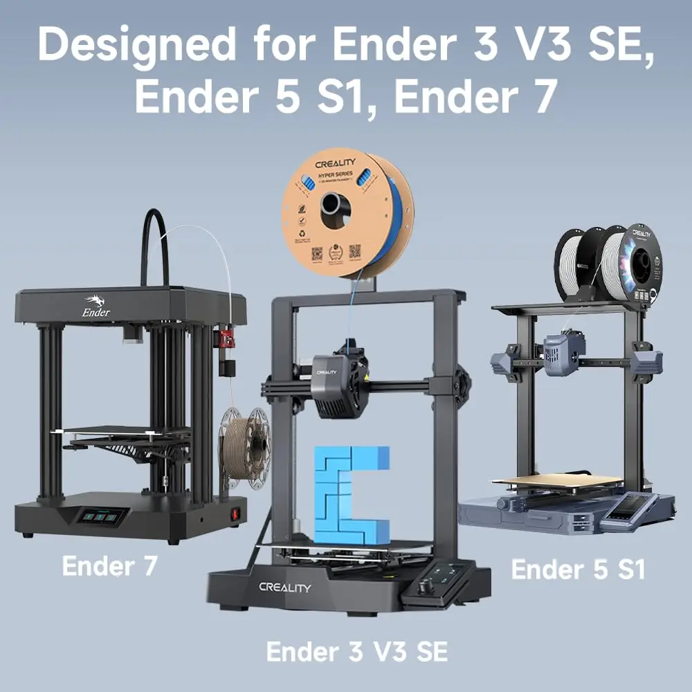 Ender 3 V3 SE Nozullar, Yüksek Hızlı Pirinçli Ender 5 S1 Nozullar, Ender 5 S1, Ender 7 3D Yazıcılar için M6 Hotend Ekstruder Nozulu