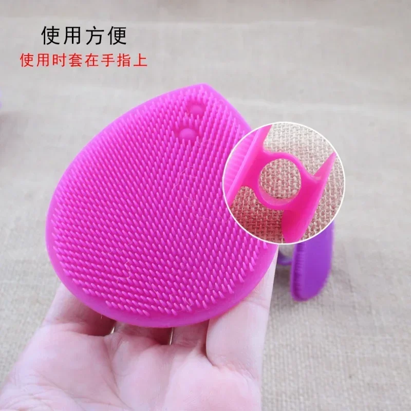 1 Pc Siliconen Gezichtsreiniging Pad Gezicht Porie Mee-eter Exfoliërende Cleanser Gezicht Spa Massager Borstel Huid Reiniging Scrubber Gereedschap