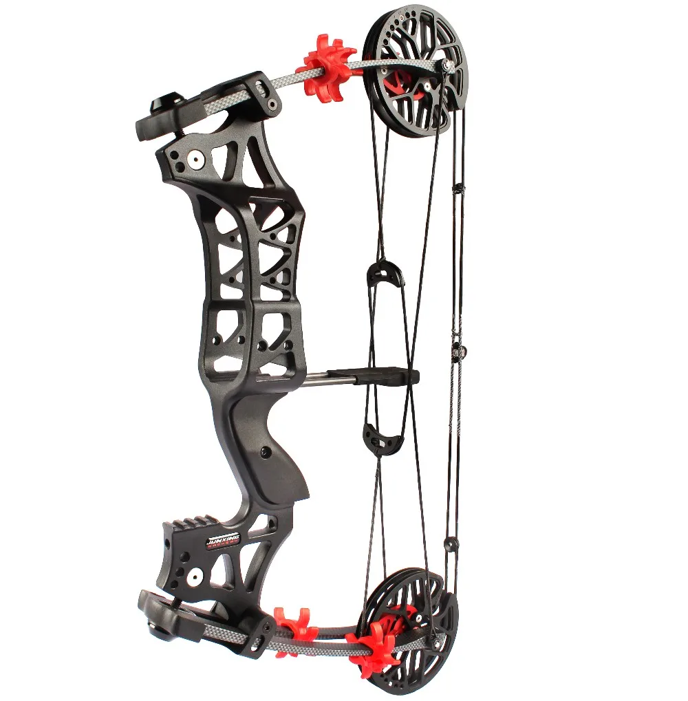 Junxing M109E compound bow shooting steel ball