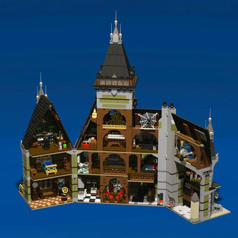 3346pcs MOC Manor van Barron Architectuur Bouwstenen Model Assemblage Speelgoed Kinderen Festival Geschenken