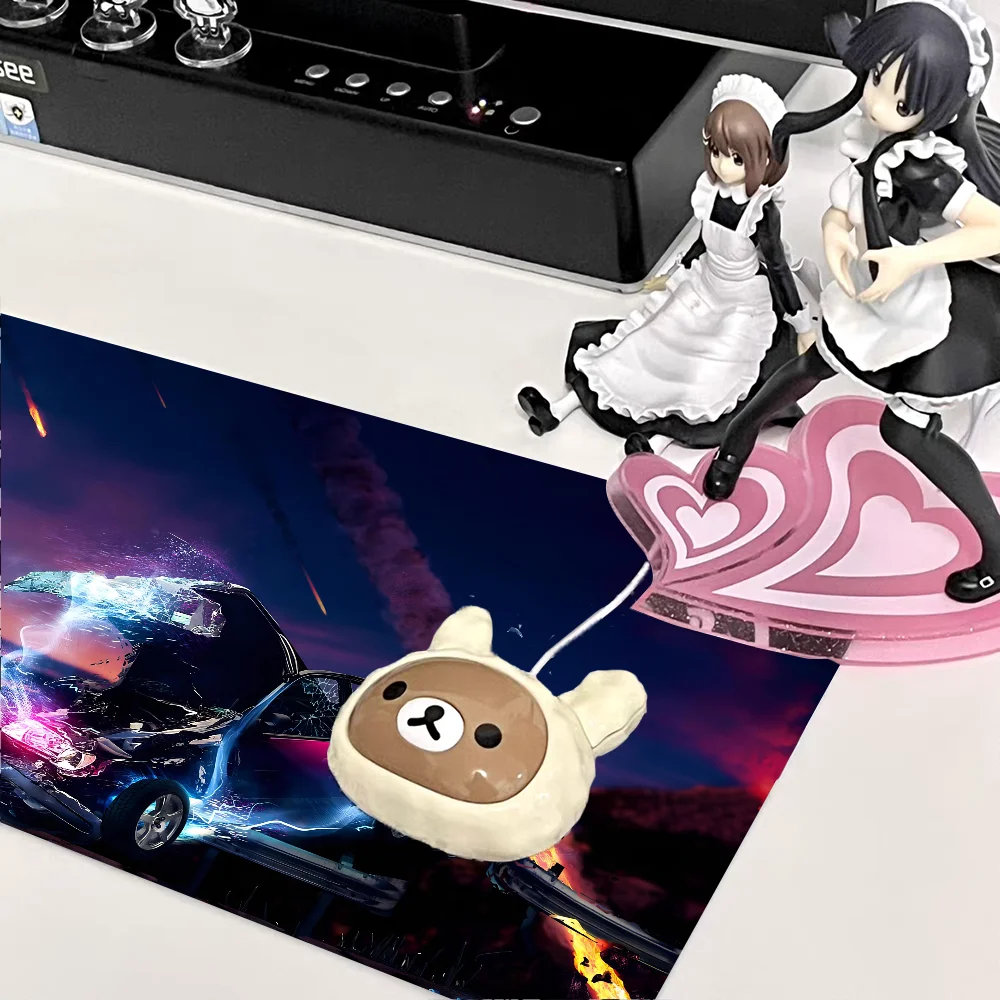 1pc hot anime fantasy cool CGI Non-slip Mouse Pad Suitable For Office Computers Laptops E-sports Game Desk Mats XXL Keyboard