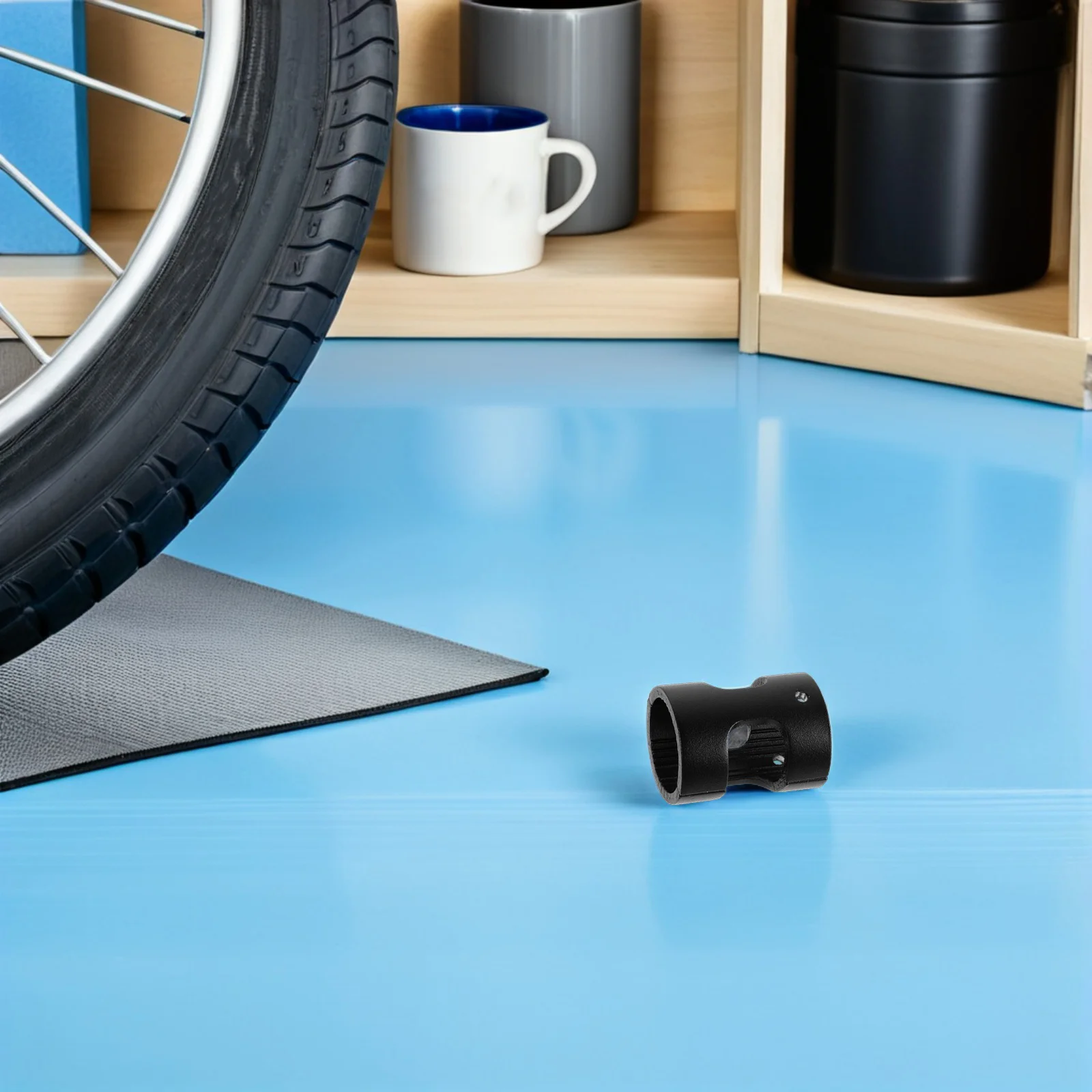 

4pcs Bike Handlebar Stem Adapter Aluminum Alloy Mountain Bike Handlebar Riser Extender For Height Adjustment Comfort Cycling