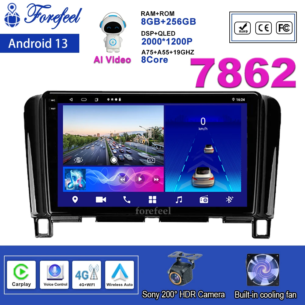 

Android 13 Player For Nissan Serena 4 C26 2010 - 2016 Multimedia Navigation GPS NO 2DIN DVD WIFI Player Car Stereo Carplay Radio