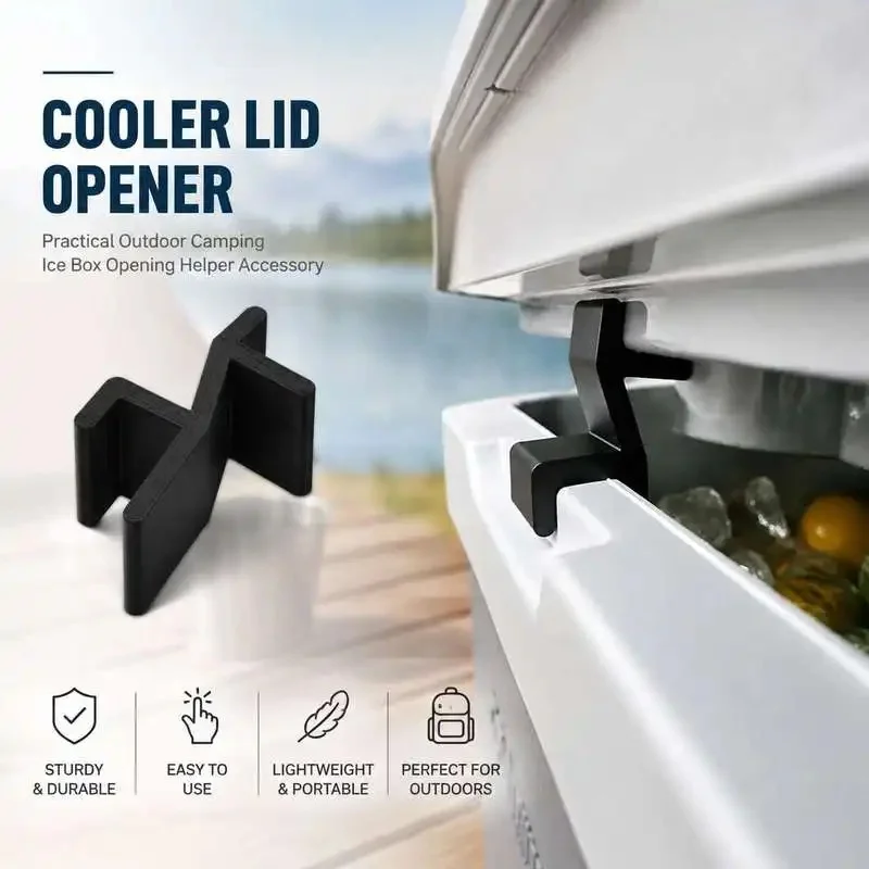 Cooler Lid Pry Opener For Vent Opening Practical Outdoor Camping Ice Chest Opening Helper Accessory