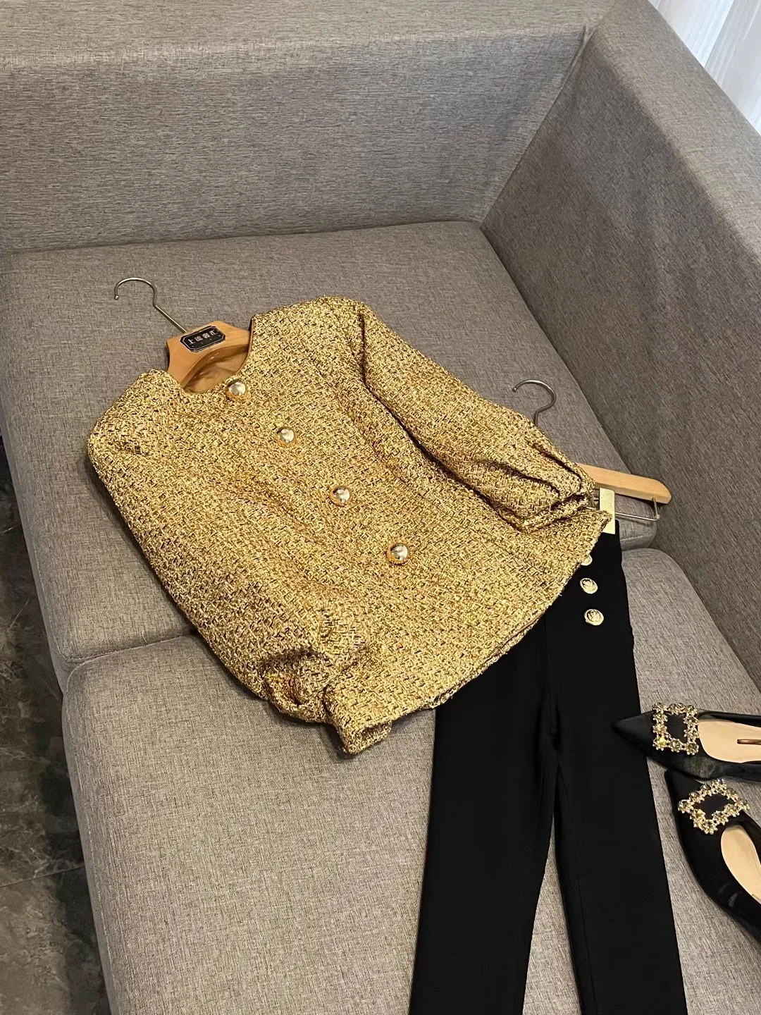 

Pure Color round Ne Bubble Sve Slimming Waistcoat Women's Jaet 2025 Winter New Sle Comfortable Cotton Outerwear