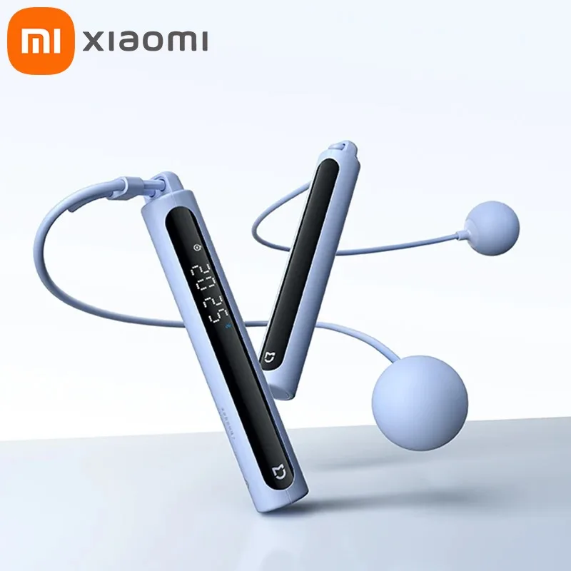 Xiaomi Mijia Smart Rope Skipping 2 Precise Counting Digital Display Screen Bluetooth 5.1 Data Analysis Work For Mihome App New