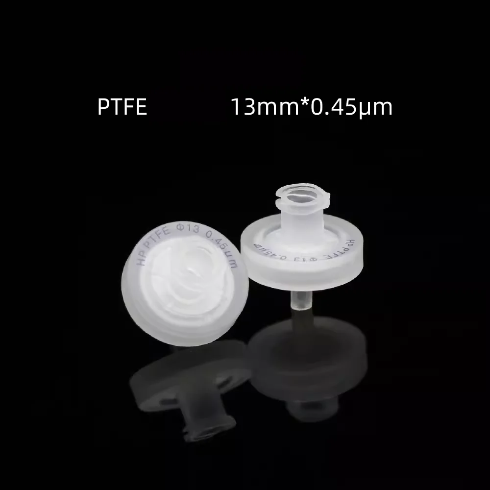 20pcs/lot 13mm 25mm Disposable Micro sample Filter with 0.2/0.45um hydrophobic PTFE Membrane Lab liquid chromatography