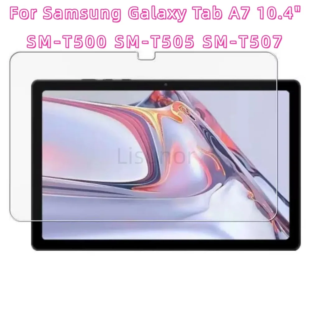 1PC 9H Tempered Glass Tablet Screen Protector For Samsung Galaxy Tab A7 10.4 Inch SM-T500 T505 T507 Anti Scratch Protective Film