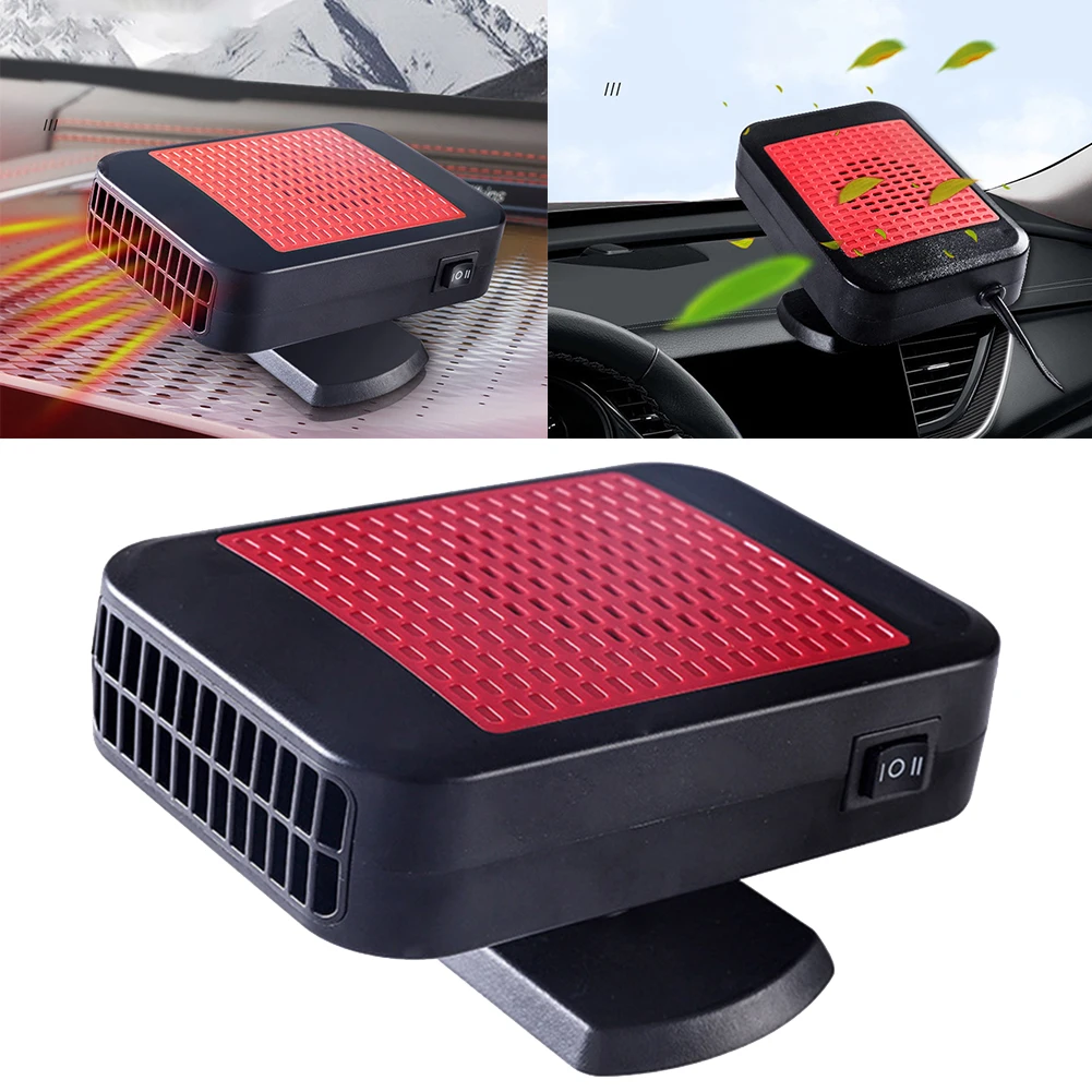 Cooling Fan 12V Defrost Heater Anti-corrosion Design Dashboard Installation Easy To Install Made Of ABS Material