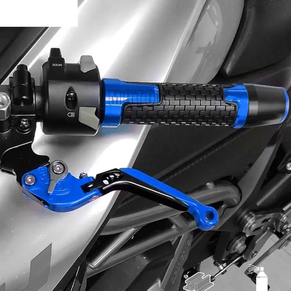 ملحقات الدراجات النارية قابلة للتمديد دواسة فرامل رافعة المقود مقبض القبضات ينتهي ل CFMOTO 400NK 2020-2022 2021 nk400 cf موتو #6