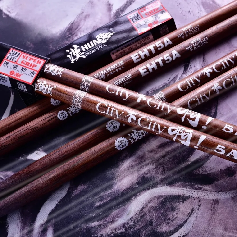 

Профессиональные барабанные палочки 5A для ударных инструментов, противоскользящие деревянные палочки для рока и джаза, аксессуары для ударных инструментов