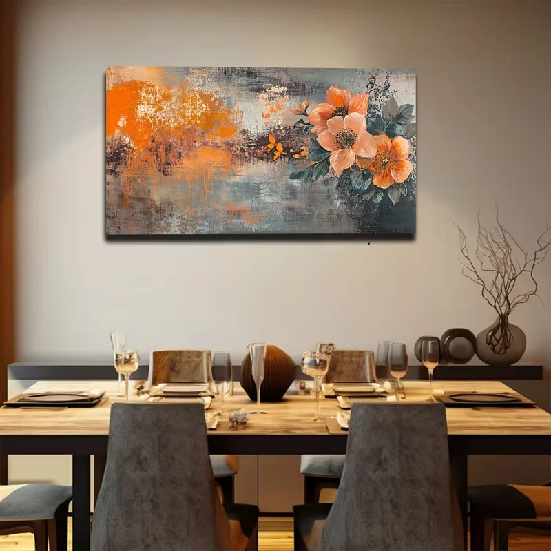 1pc (No frame),1pc Extra Large 70x140cm (27.5x55.1in) Jesus Prayer Canvas Painting - Modern Abstract Religious Wall Art with Vib
