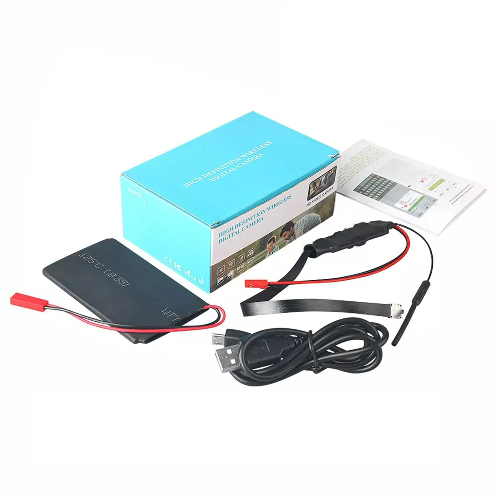 

Black Smart Wifi Camera With Two-Way Audio For Home Communication IP Camera