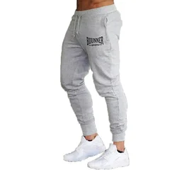Brand Men Thin Pants Casual Fashion Sports Pants Students Gym Trousers Men Jogger Sweatpants Running Workout Pants Spring Autumn