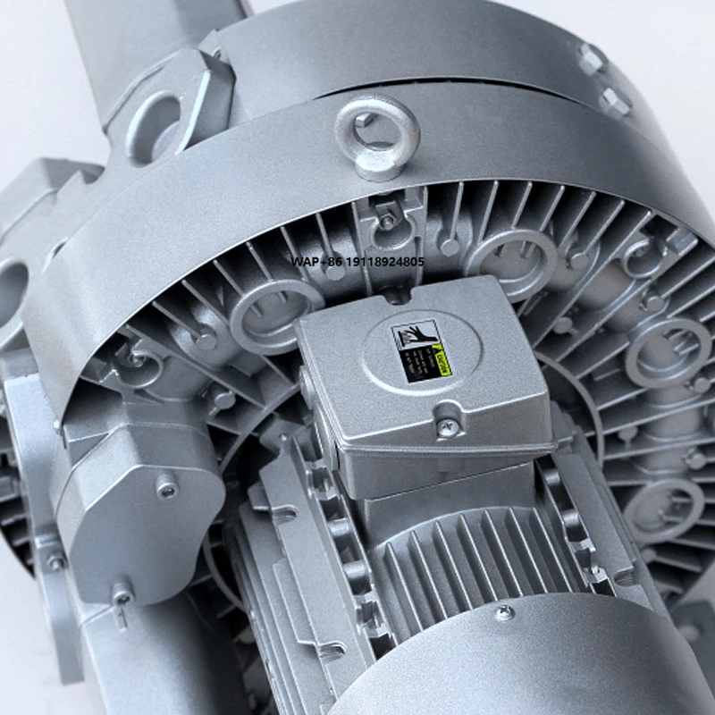 

5.5KW Aluminum Alloy Die-cast High-pressure vortex Blower, Lightweight, Suction & Blow Dual-use, Factory Direct.