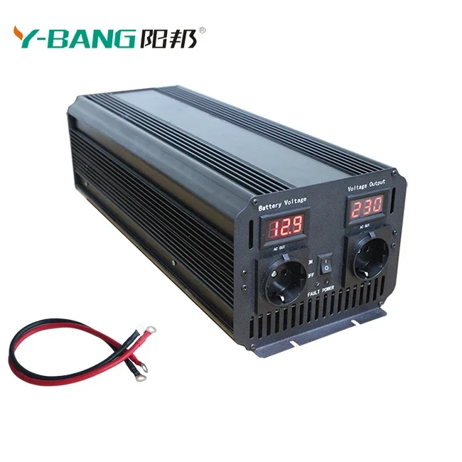 Inverter dc ac 24 volt, konverter gelombang sinus murni 24 volt, konverter 1000 2000 3000 4000 5000 watt