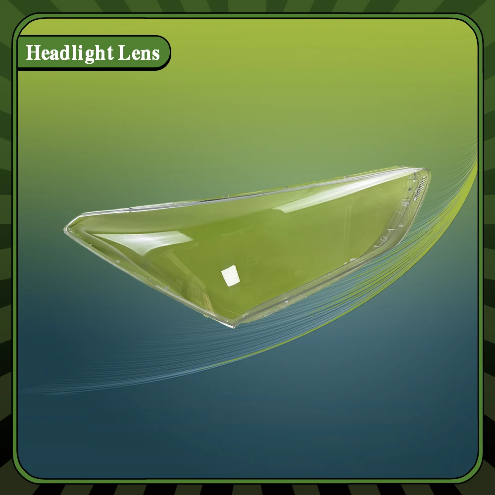 Car Headlight Transparent Cover Headlight Lens Glass Lampshade Shell Cover Car Accessories For Hyundai Santa Fe IX45 2017 2018