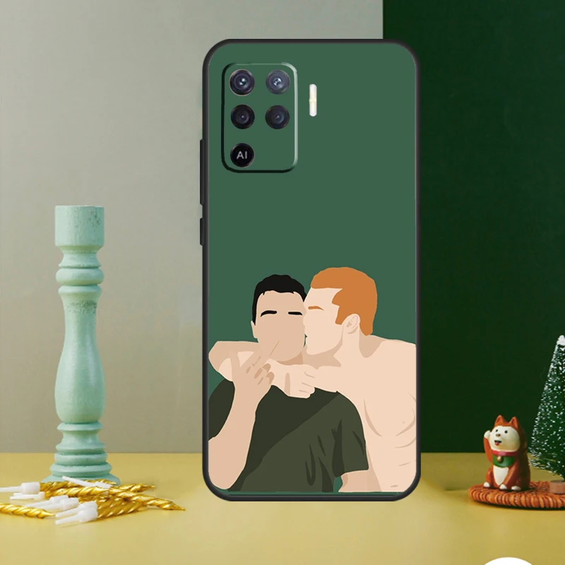 Gallavich Pride Love Ian Shameless Back Case For OPPO A15 A5S A3S A52 A72 A54 A74 A94 A93 A83 A5 A9 A53 A53S A31 2020 Coque