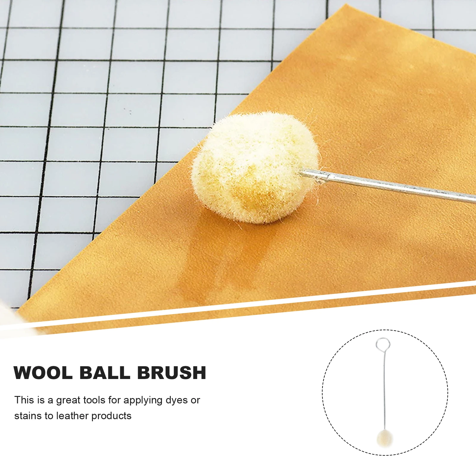 

Wool Daubers Wool Ball Brush Wool Daubers Dye Tool